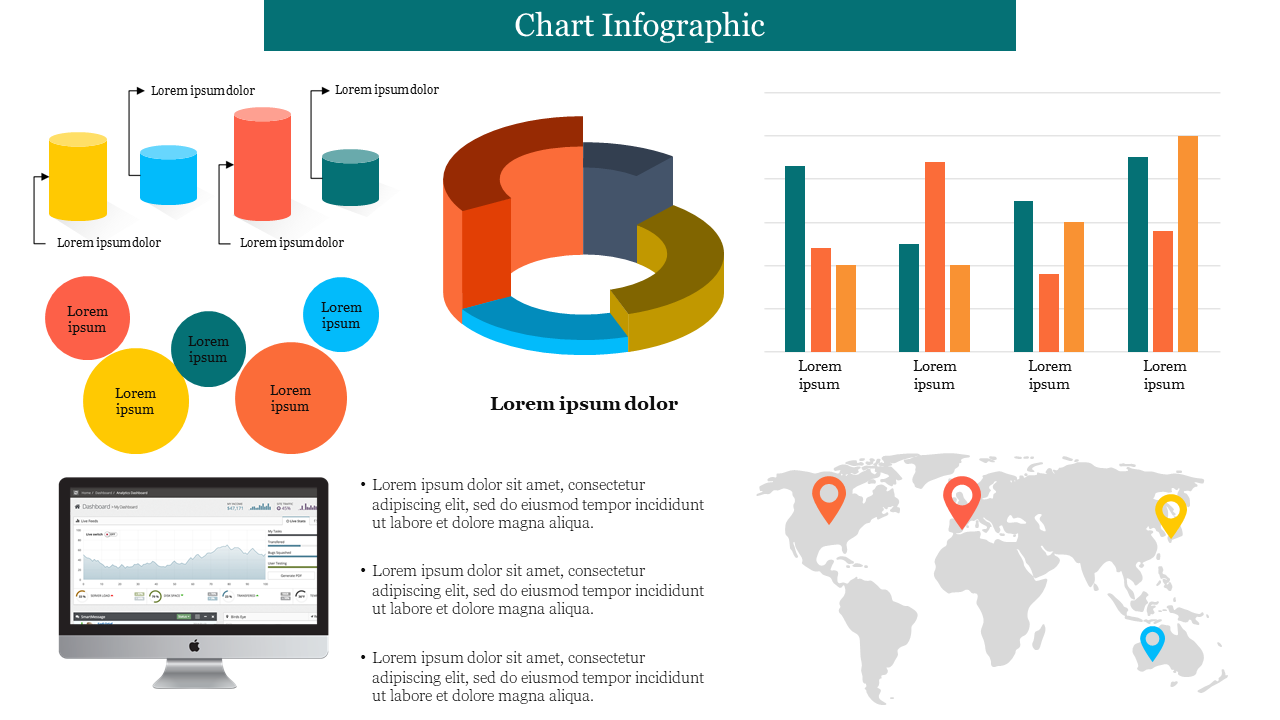 Best Chart Infographic PPT Download Presentation Slide 